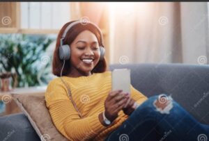 A Successful Blogger looking at Traffic Analysis on her Website