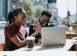 Entrepreneurs researching Profitable Business Ideas 